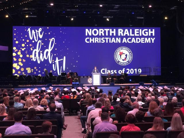 Jeff Keaton Speaks for North Raleigh Christian Academy Commencement